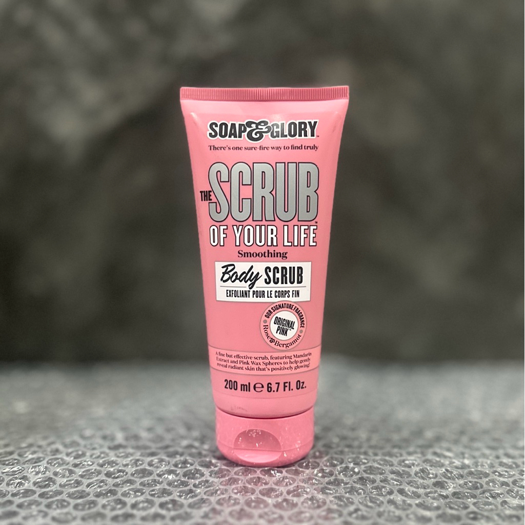 Soap & Glory The Scrub Of Your Life Smoothing Body Scrub 200ml โซพ แอนด์ กลอรี่ เดอะ สครับ ออฟ ยัวร์ ไลฟ์