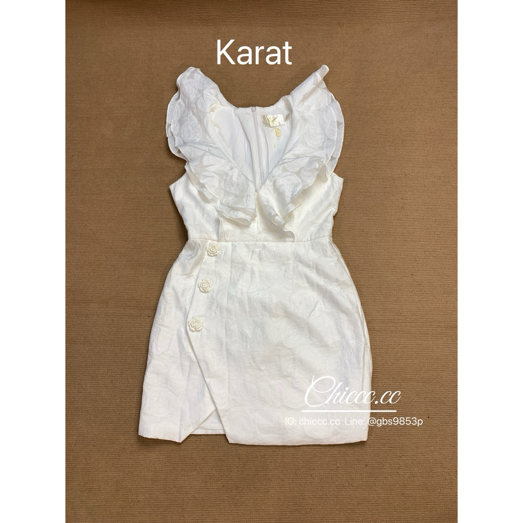 เดรสสีขาว Karat boutique 🔻Used🔻