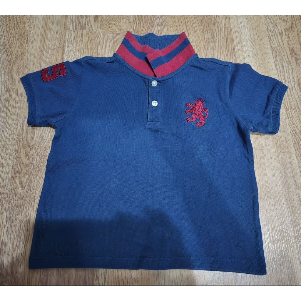 เสื้อคอปกเด็กชาย AIIZ Lee Giordano sz.3-4/4-5