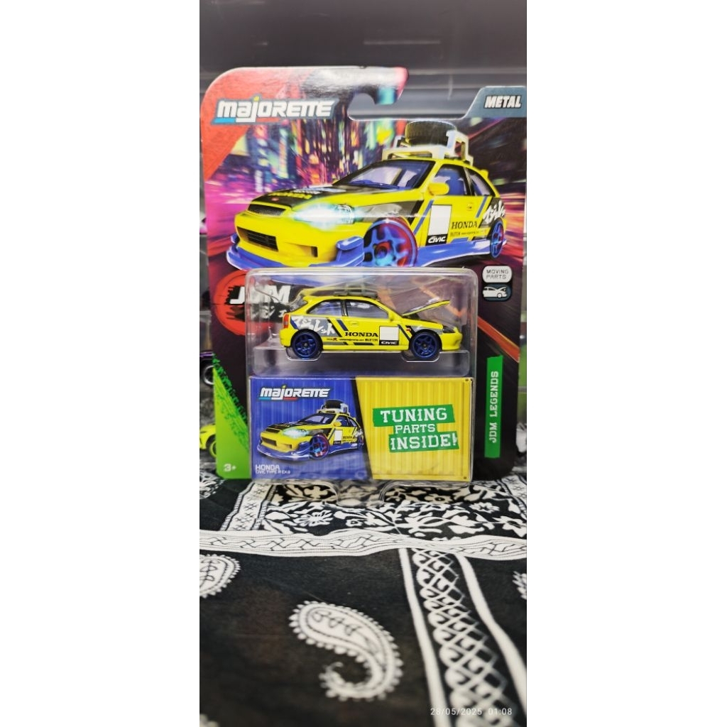 Majorette Honda Civic Ek9 (JDM series 2025)