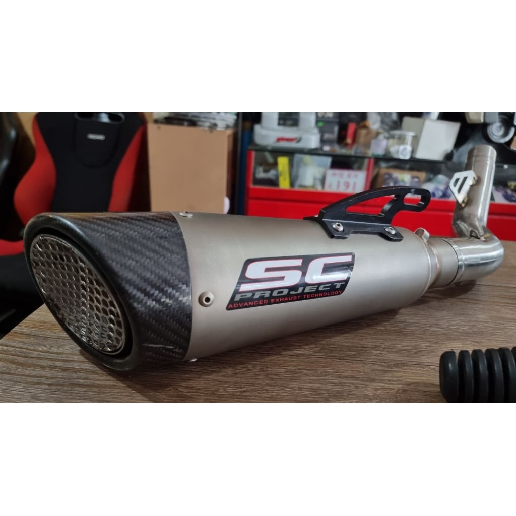 ปลายท่อแต่ง sc และ twobrorther พร้อมสลิปออน มือ1 z800