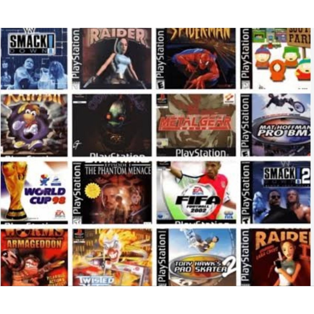 เกม ps1 เลือกเกมส์ตามสั่ง ทักแชท ขั้นต่ำ2แผ่น
