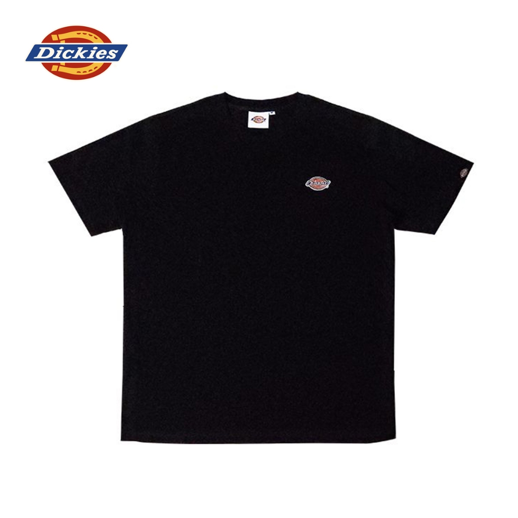 DICKIES MENS TEE SS SINGLE JERSEY - BLACK เสื้อยืด เสื้อยืดแขนสั้น ผู้ชาย