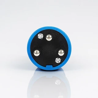 พาวเวอร์ปลั๊ก 3สาย 3ขา ปลั๊กตัวผู้ SUMO 2P+E 16A 220V มีขากราวด์ ป้องกันไฟฟ้ารั่ว IP44 ไม่ติดไฟ