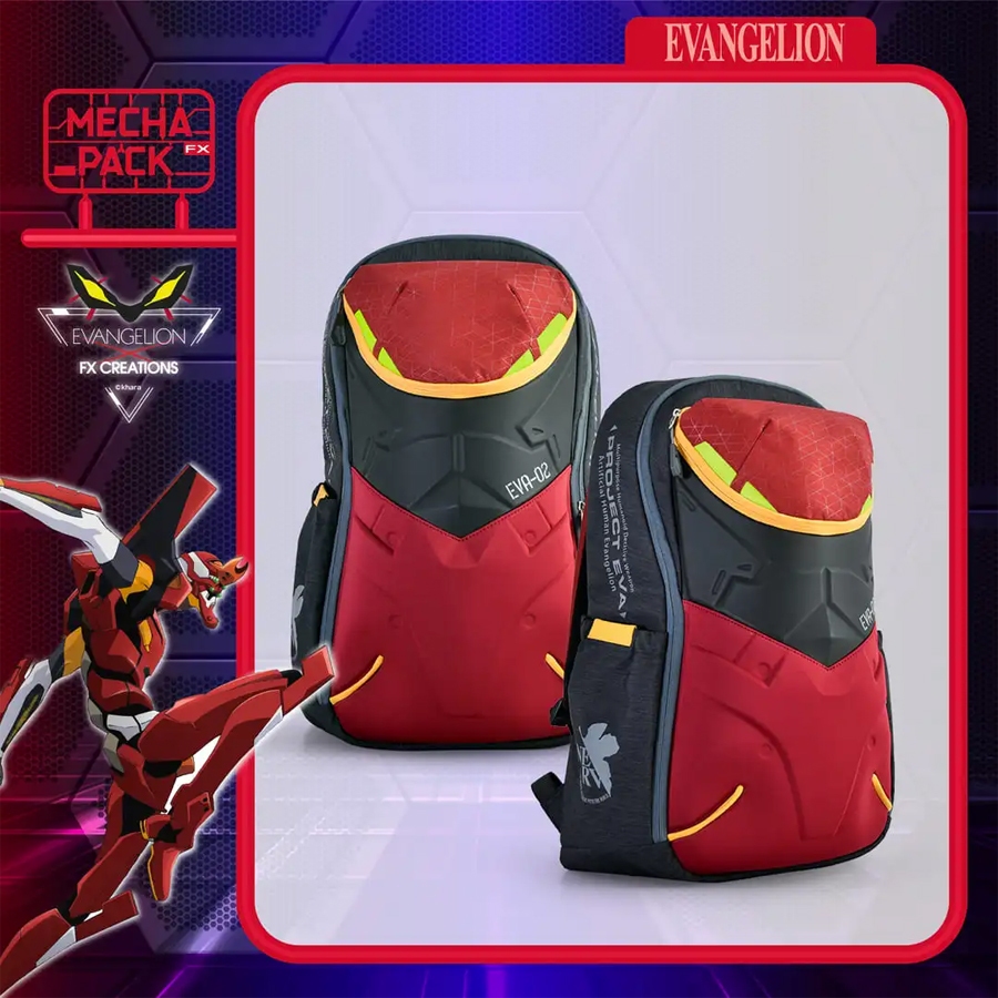 FX Creations x EVA-02 MECHA PACK- AGS PRO BACKPACK กระเป๋าเป้