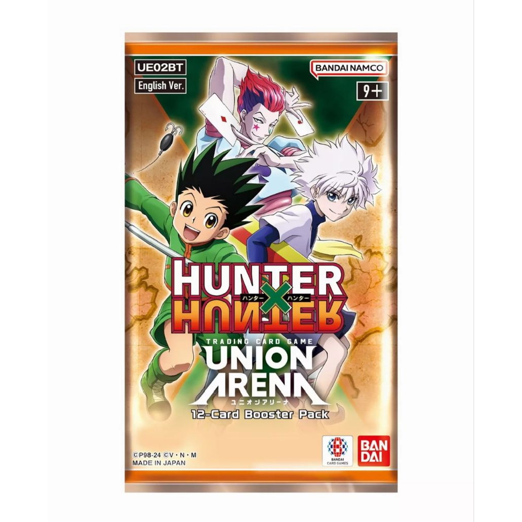 (Sealed Pack) ซองสุ่มการ์ดฮันเตอร์ X ฮันเตอร์ HUNTER X HUNTER UNION ARENA TRADING CARD GAME (TCG)