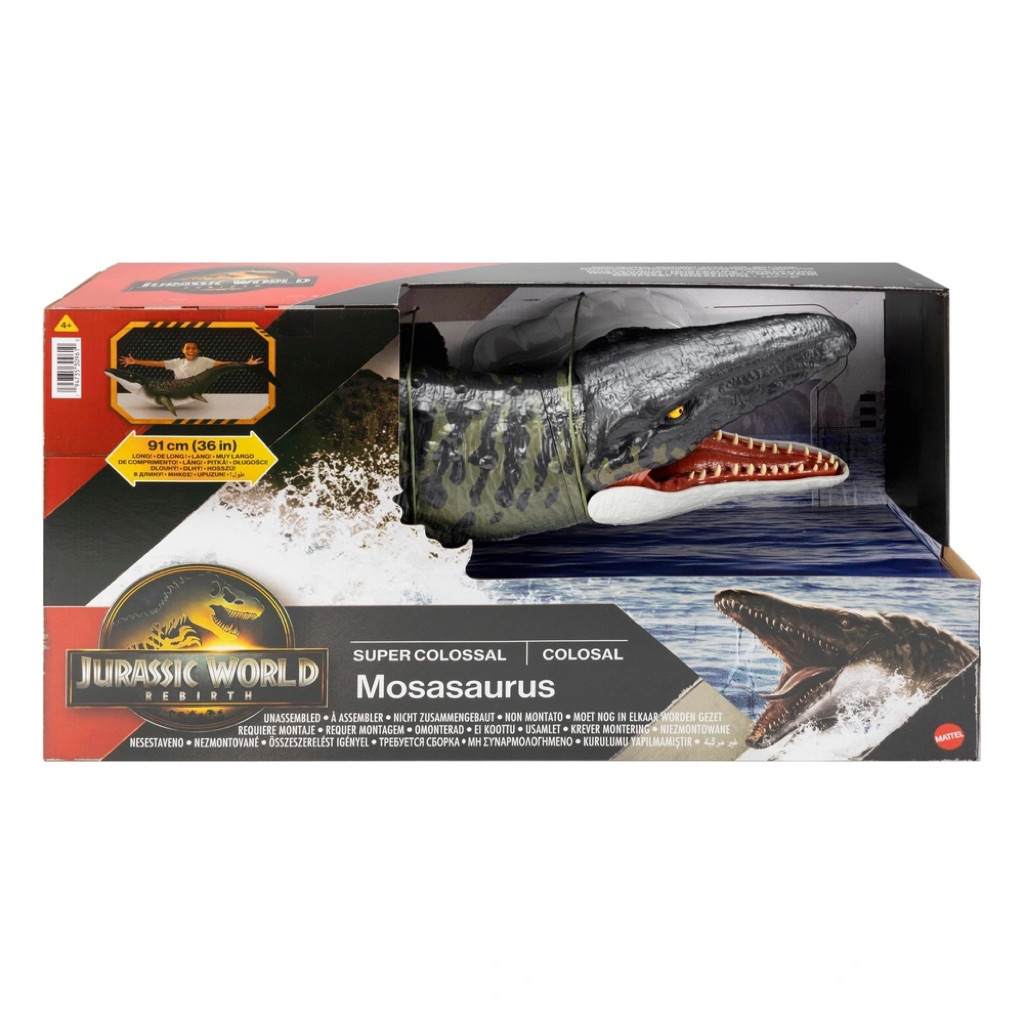 Jurassic World Rebirth Super Colossal Mosasaurus
