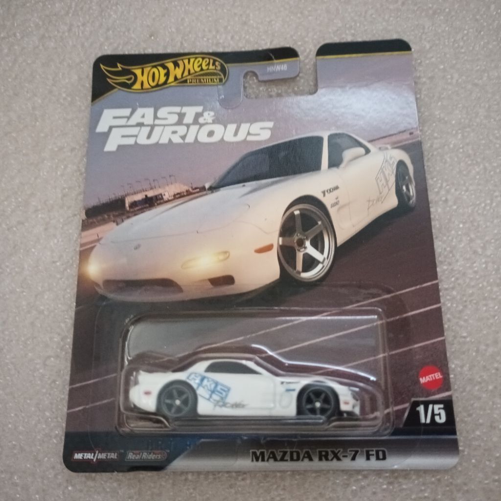 Hotwheels mazda rx-7 fd