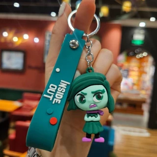 AC 3D cartoon keychain personalized creative soft rubber doll sales pendant