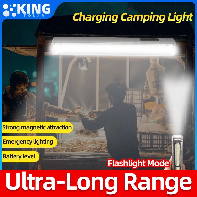 KING ไฟแคมป์ปิ้ง 7500mAh ไฟเต้นท์ ไฟอัจฉริยะ โคมไฟเต้นท์ แสง LED ปรับระดับได้ ไฟเดินป่า light camping ไฟฉุกเฉิน led น้ำห thumbnail 3