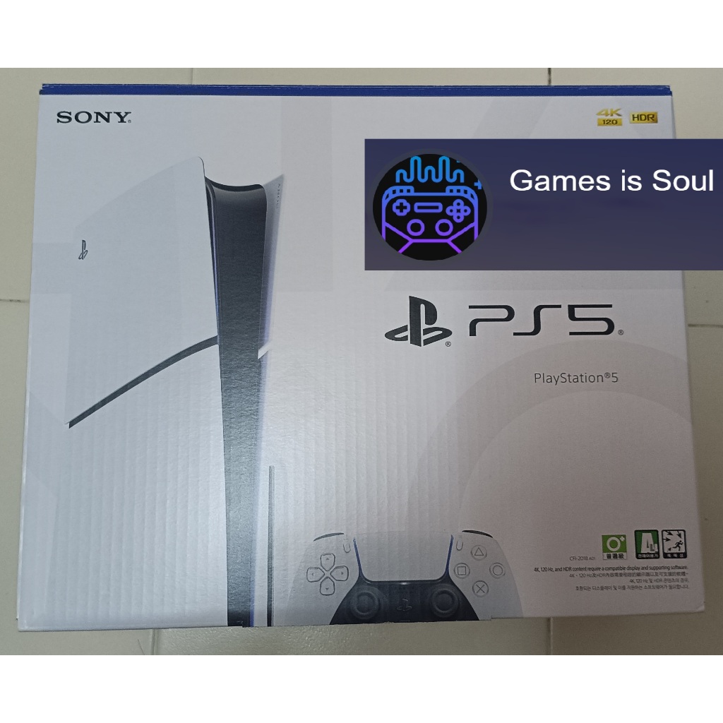 [ลดสูงสุด 2000][ใหม่] PS5 Slim Disc CFI-2018A 01 รุ่นใส่แผ่น ประกันศูนย์ไทย [Playstation 5 Slim]