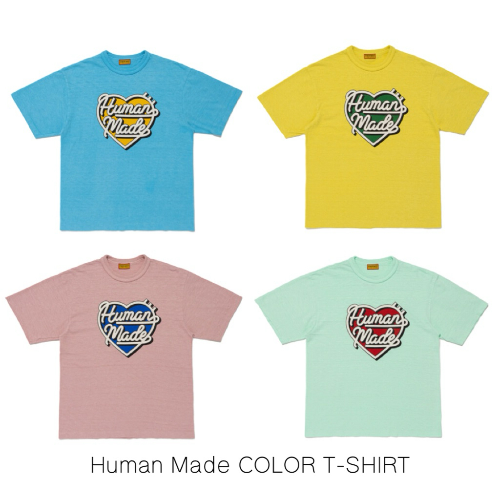 เสื้อยืด Human Made COLOR T-SHIRT (HM29CS032) จากญี่ปุ่น