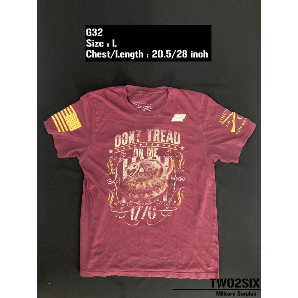 เสื้อยืด Grunt style เสื้อทหารเสื้อลายพรางเสื้อทหารอเมริกาแท้ มือสอง combat shirt