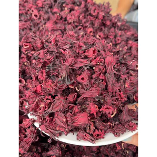 กระเจี๊ยบไทยแห้ง1โล สีสวยสดใหม่แดงแป๊ดเปรี้ยวจี๊ด ออร์แกนิก ปลอดสาร