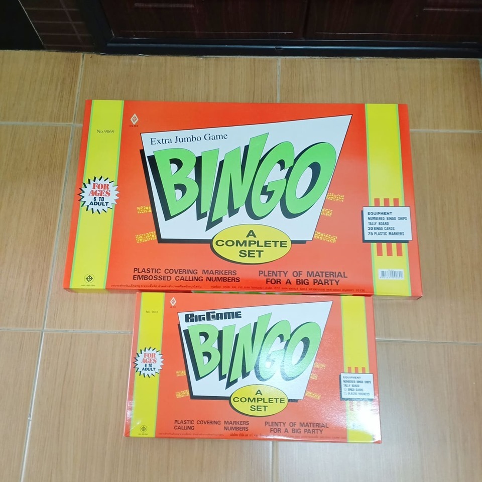 บิงโกใหญ่ เกมส์ บิงโก BIG BINGO กล่องใหญ่ ขนาด ยาว 60 ซม. ก้วาง 36 ซม. ตรงปก พร้อมส่ง จากไทย