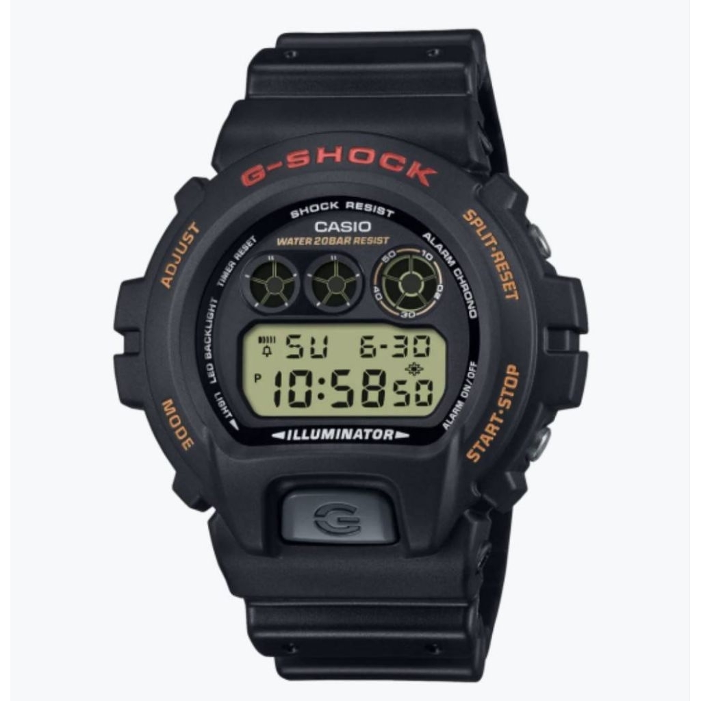 CASIO นาฬิกาข้อมือ G-SHOCK ดิจิตอลซีรีส์ 6900 DW-6900UB-9ของแท้