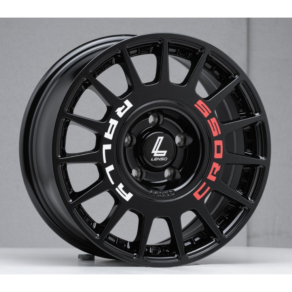 Lenso Wheel M1K ขอบ 16x7.0" 5รู114.3 ET+20 สีBK แม็กขอบ16 เลนโซ่ ล้อรถยนต์