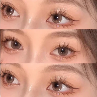 Midroo 【-1.00-8.00】คอนแทคเลนส์สายตาสั้น Chocolate mousse-14.0mm