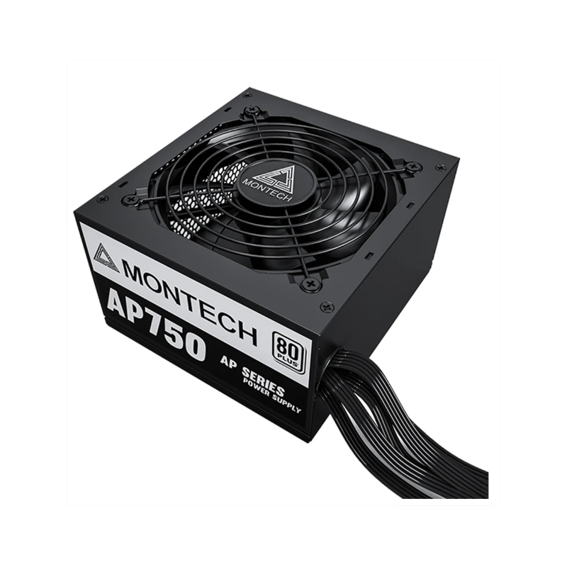 MONTECH POWER SUPPLY (อุปกรณ์จ่ายไฟ) AP 750W - 750W 80 PLUS (BLACK) (ATX)