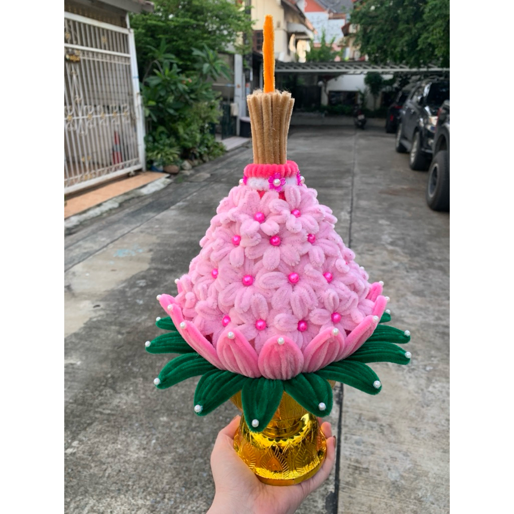 พานไหว้ครู ลวดกำมะหยี๋ (แจ้งวันใช้งานได้)🌷✨
