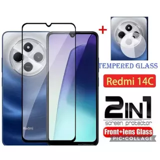 ฟิล์มกระจก เต็มจอ สำหรับ Xiaomi Redmi 14C 13C 12 12C Poco C75 C71 C65 C61 X7 Redmi Note 14 13 12 Pro Plus Redmi A3 A5
