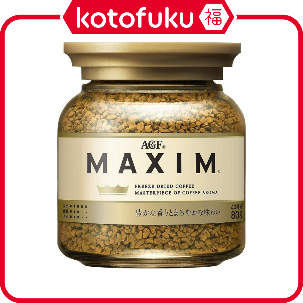 AGF Maxim กาแฟสําเร็จรูป / รีฟิล / กาแฟแท่ง JP
