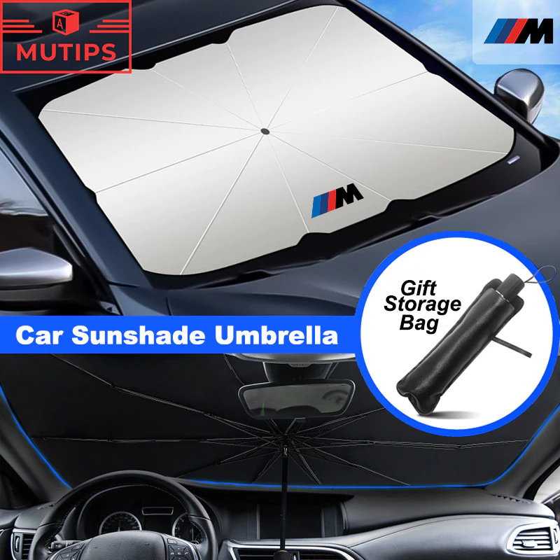 BMW M ร่มกันแดดรถยนต์ กัน UV กระจกรถยนต์ กันแดดกันสาด G20 F10 E46 F30 E39 G30 E60 E90 X1 E84 F48 645ci E63 E36 E30 X3 F2