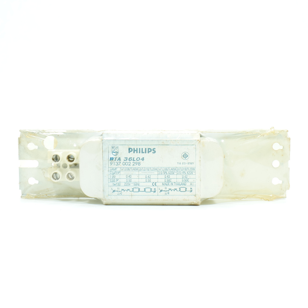 BTA36L04 PHILPS BTA 36L04 บัลลาสต์ฟิวลิปส์ 36W BTA36L04P  PHILIPS บัลลาสต์ Low Loss Philips สำหรับหล