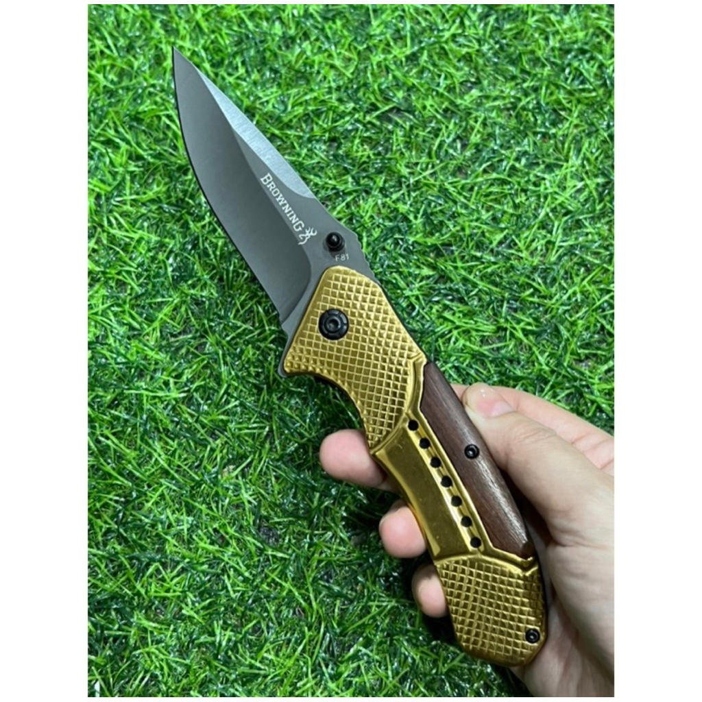 มีดพับBrowning F81 มีที่เหน็บ คุณภาพดี พร้อมส่ง ครับ