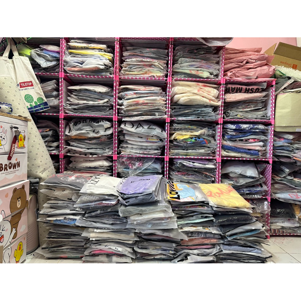 ขายส่ง เสื้อผ้าแบรนด์ SHEIN Cider 100 ตัว