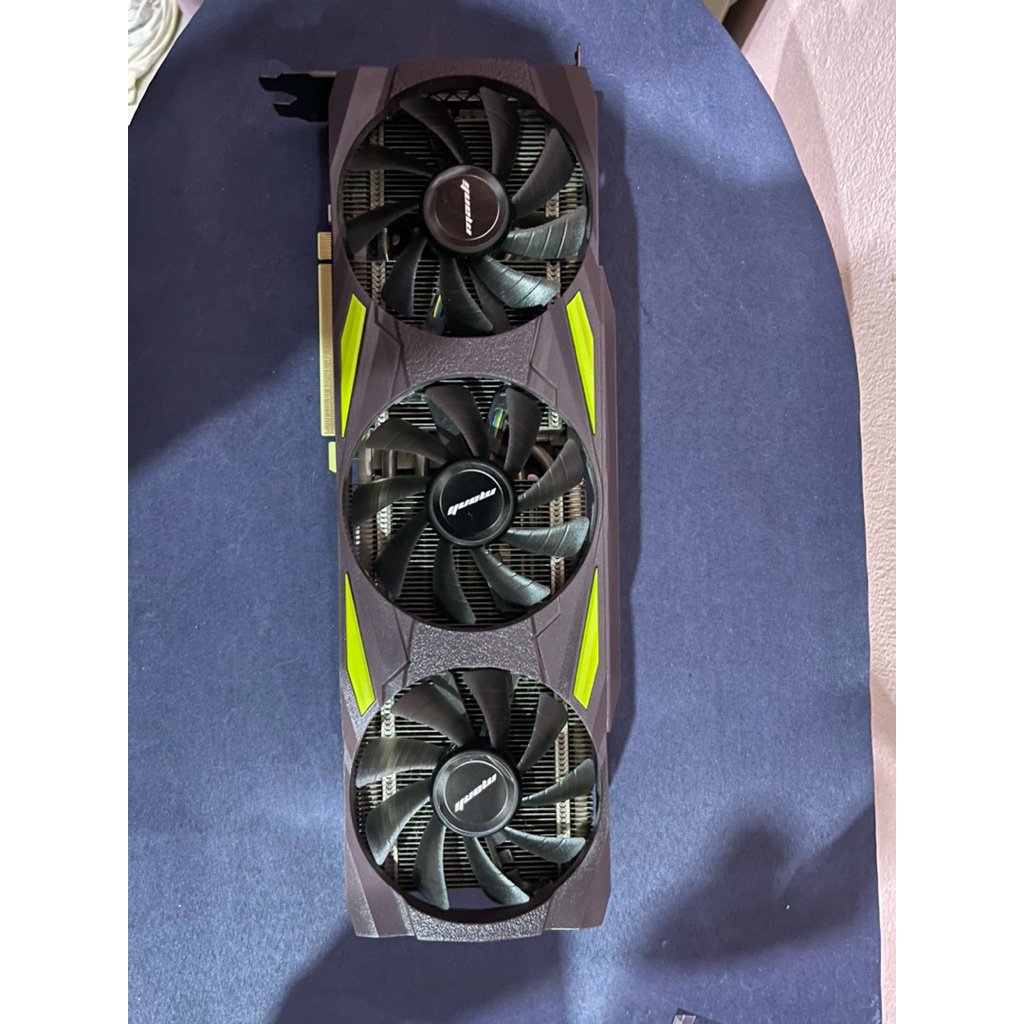 การ์ดจอมือสอง RTX 3070Ti 8GB GDDR6X Manli แรงเท่า 4070 ใช้งานปกติ รับประกันใจ