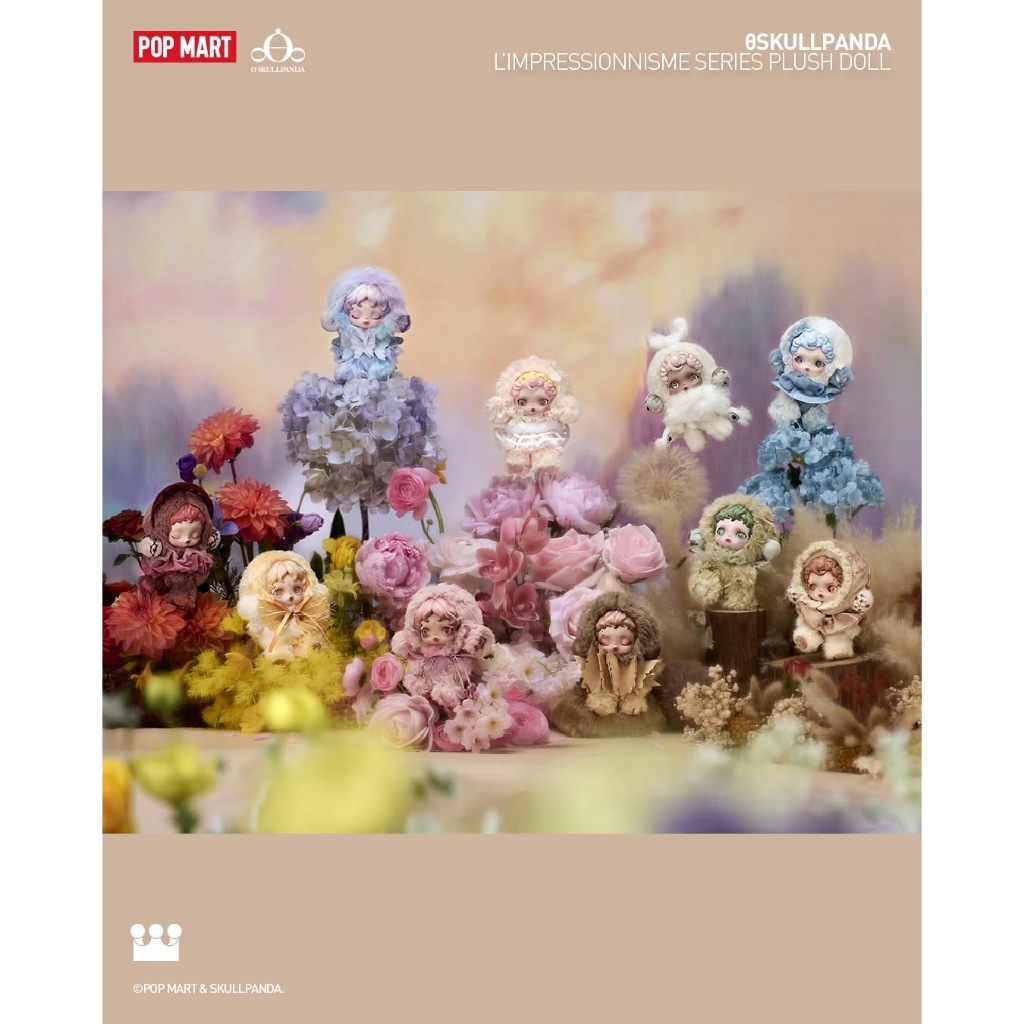 SKULLPANDA L'impressionnisme