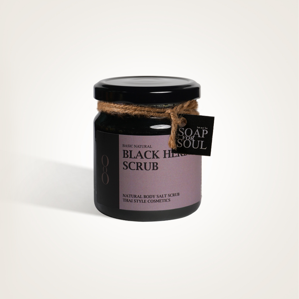 BLACK HERBS SCRUB | สครับดำ