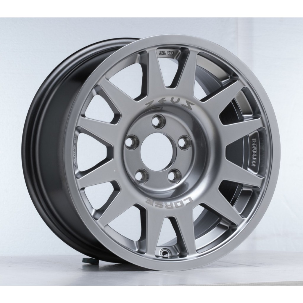 Lenso ZEUS Wheel Z19 ขอบ 16x8.0" 5รู114.3 ET+20 สีHSW แม็กขอบ16 สินค้ามือ1 ล้อรถยนต์