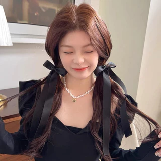 กิ๊บโบว์ หางยาว ริบบิ้นติดผม หนีบผมน่ารัก ผ้ามีคุณภาพ สงกรานต์ งานแต่ง งานบวช รับปริญญา
