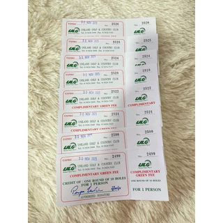 ขาย Voucher ราคาถูกมาก ที่ Uniland Golf&Resort บัตรGreen Fee on Round of 18 Holes และ บัตรที่พัก Uniland Resort 1คืน
