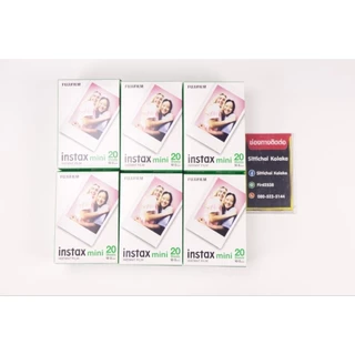 (กทม.ส่งทันที) เก็บปลายทางได้ Fujifilm instax mini film ขอบขาว ฟอยต์ 10 รูป แพ๊คคู่ 20 รูป 📌หมดอายุ 2027