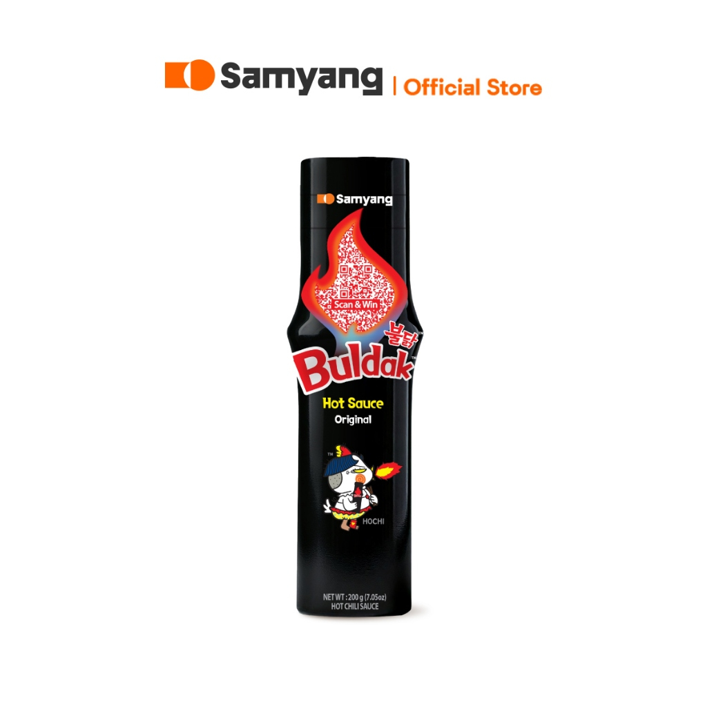 Samyang Buldak Hot Chicken Flavor Sauce ซัมยัง บูลดัก ฮอต ชิคเก้น ซอสสไตล์เกาหลี สูตรเผ็ด (200g.)