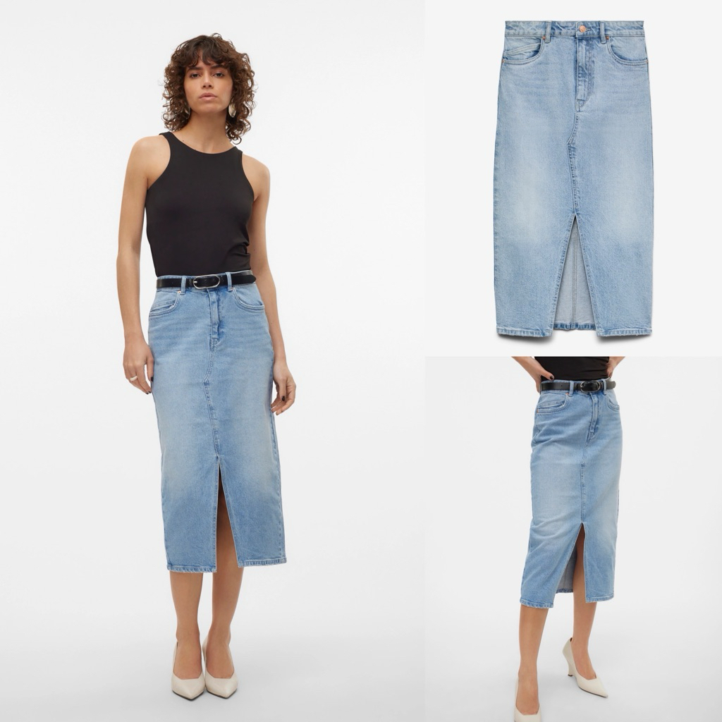 กระโปรงยีนส์ vero moda L