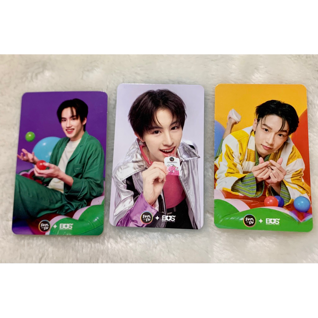 พร้อมส่ง การ์ด sunsu x bus ของแท้