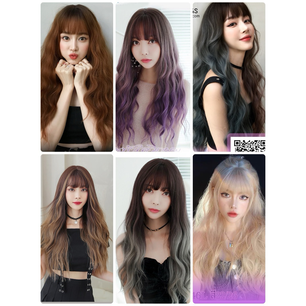 วิกผม calawigs เส้นผมไหมเกาหลีผมสวยลอนม๊าม่า พร้อมส่งในไทย