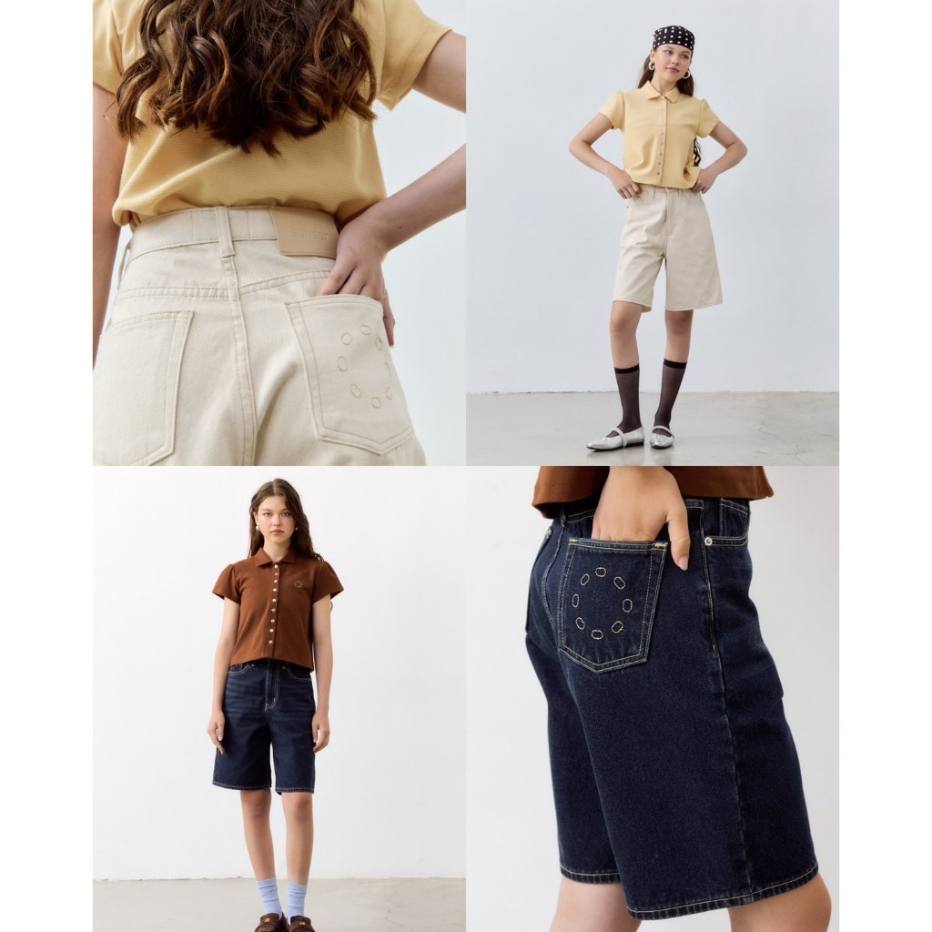 (Discontinued item) Before Sunset - Frans Denim Shorts | กางเกงยีนส์ขาสั้น