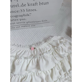 “Rosie Ruffle Skort” กางเกงกระโปรง ระบาย4 ชั้นแต่งลูกไม้งานน่ารัก งานฮิต เสื้อผ้าผู้หญิง