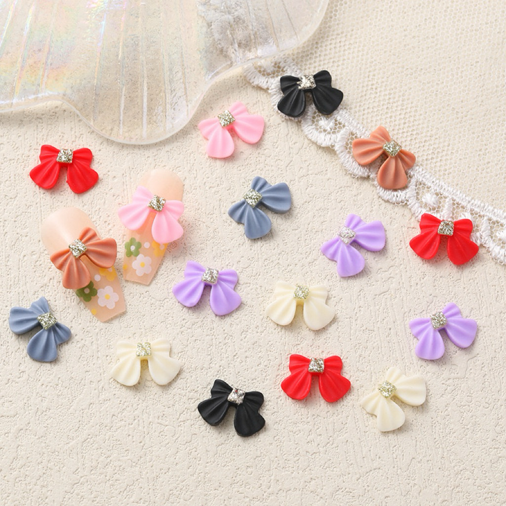 เรซิ่นโบว์ พร้อมส่ง 10ชิ้น