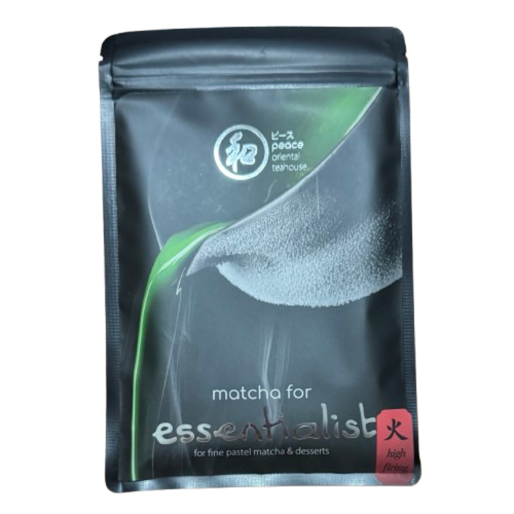 Peace 和 ผงชาเขียว มัทฉะ 100% (essentialist)