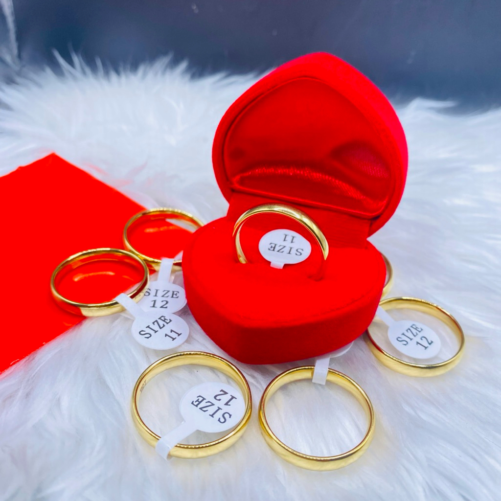 แหวนปลอกมีด แหวนเกลี้ยง ไม่ลอกไม่ดำใส่ทั้งชาติก็ไม่ลอก เป็นงาน 18 k - รูปที่ 3