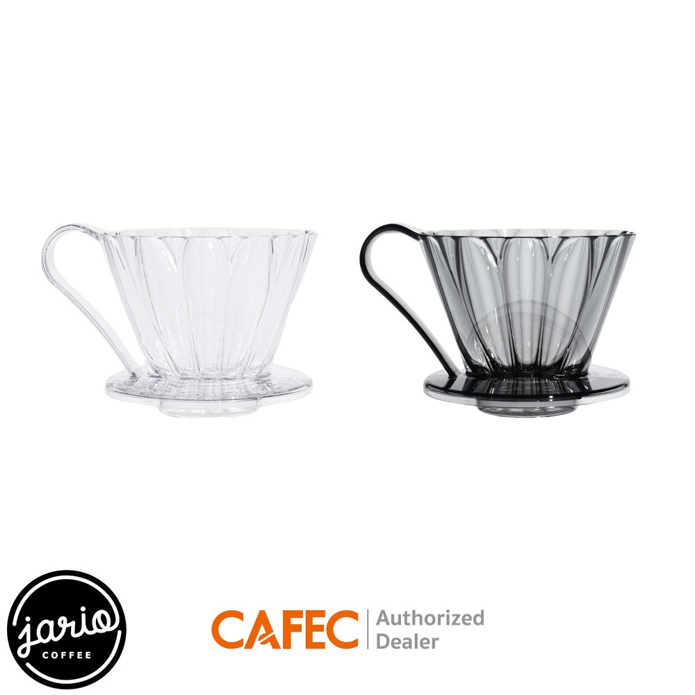 JARIO x CAFEC ดริปเปอร์ Flower Oval CAFEC Flower Oval Dripper