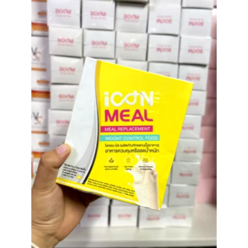 CON MEAL (ICON MEAL) อาหารเจ 7 ซอง/กล่อง ของแท้ (หมดอายุ 22/05/2570)