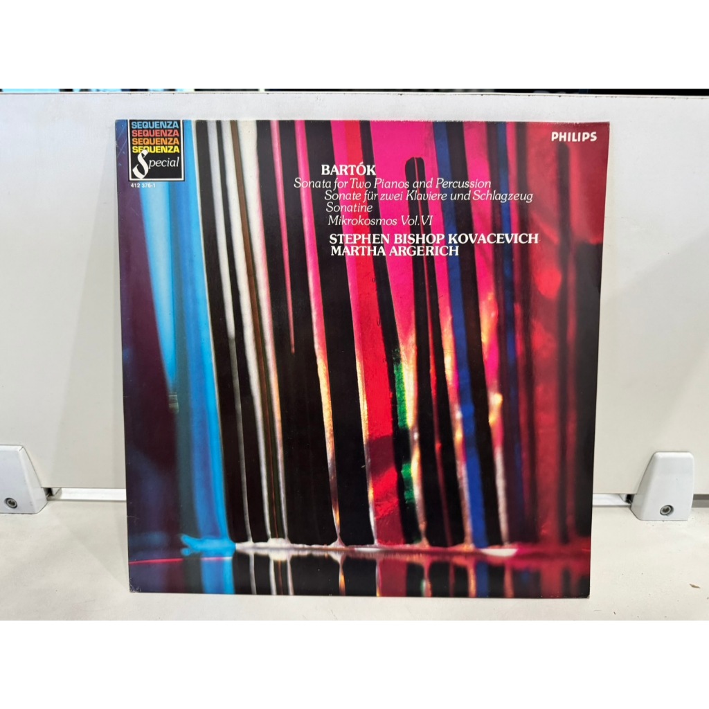 1LP Vinyl Records แผ่นเสียงไวนิล   BARTÓK  Sonata for Two Pianos and Percussion      (H10F3)