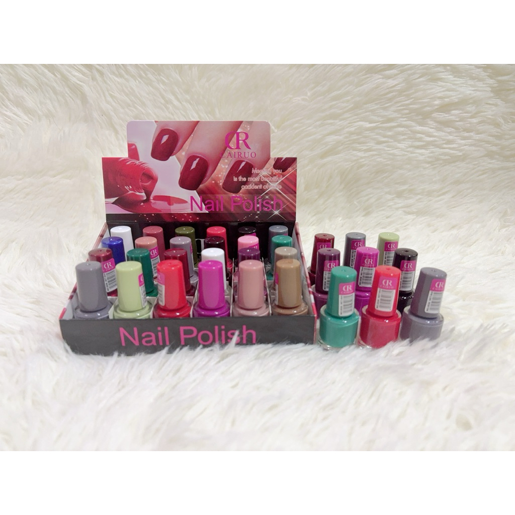 💅💅💅ยกแพ็ค(1x24)ยาทาเล็บจิ๋ว 8ml.สีติดทนนาน แห้งเร็ว (ไม่ใช่สีเจล)#2038